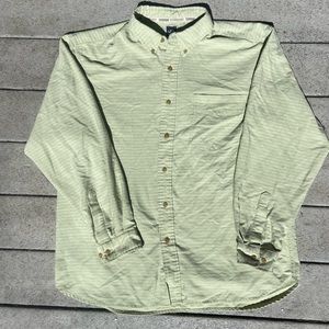 North Face tekwear | button up long-sleeve shirt | measurements below